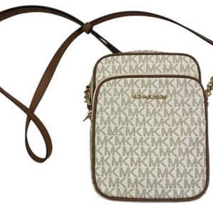 Michael Kors Jet Set Travel Medium Logo Crossbody Bag